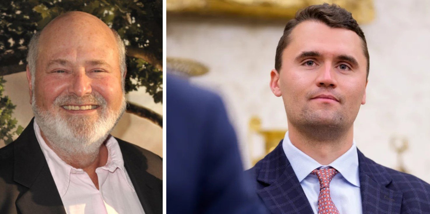 what did rob reiner say about charlie kirk